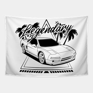 Legendary jdm black print nsx Tapestry