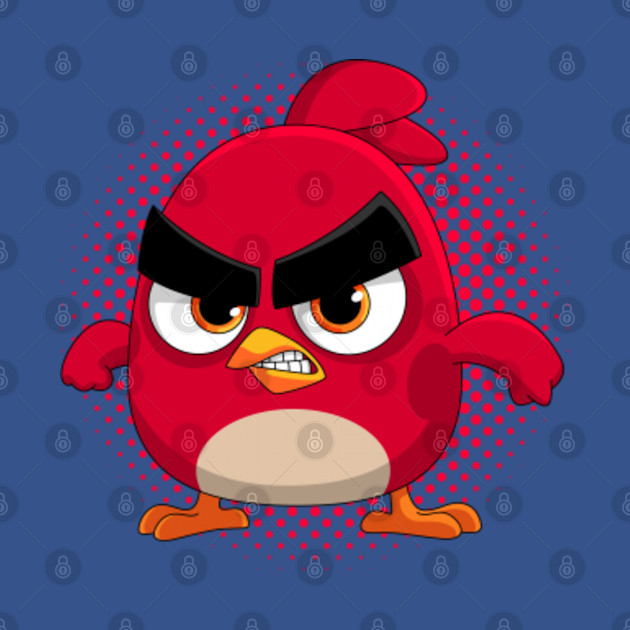 Angry Bird Red - Angry Birds - T-Shirt