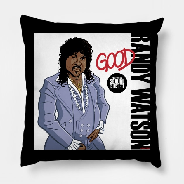 That Boy Good (Dark Shirts) Pillow by Peter Katsanis Art