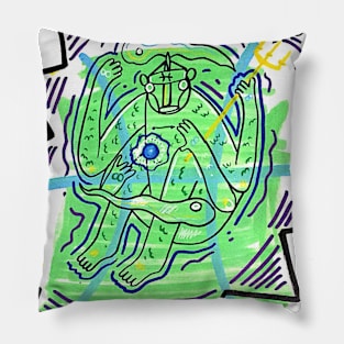 Zodiac Sign Pisces Pillow