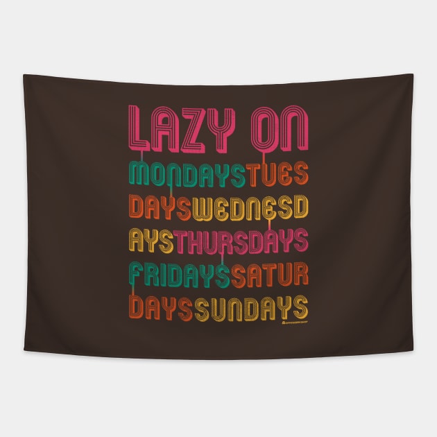 LAZY DAYS Tapestry by officegeekshop