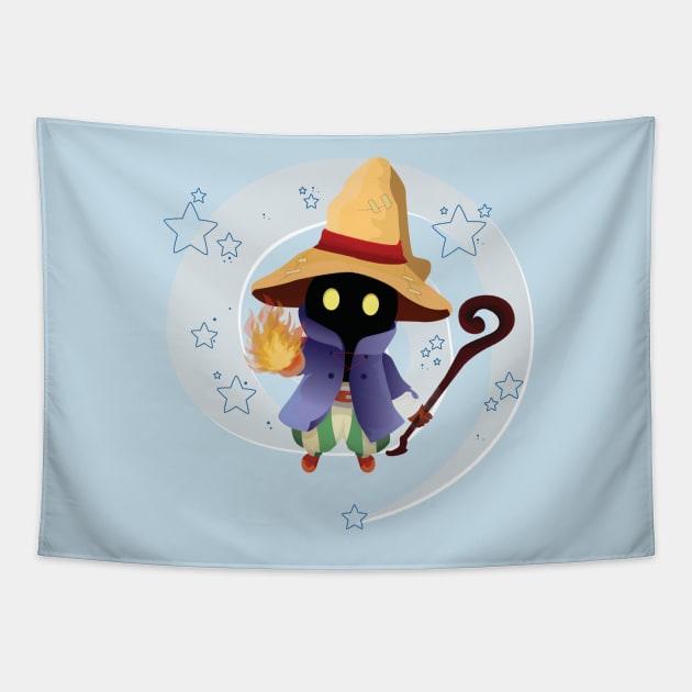 The Black Mage Tapestry by diegowl