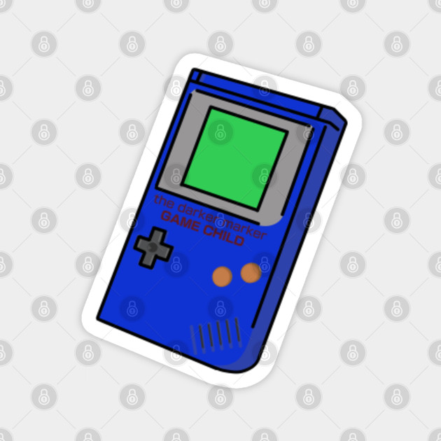 Blue Game Child Video Game Magnet Teepublic