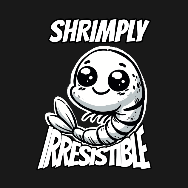 Shrimply Irresistible Shrimp by DoodleDashDesigns