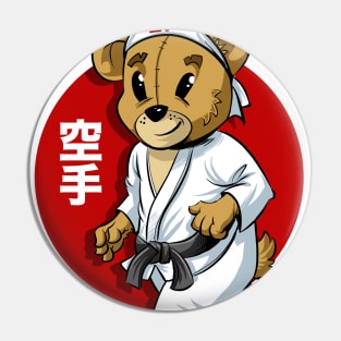 Karate Mascot Kids Club Pin