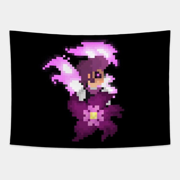 Pixel Lewis - Mystery Skulls Tapestry by namdecent