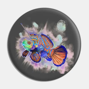 Mandarin Dragonette Pin