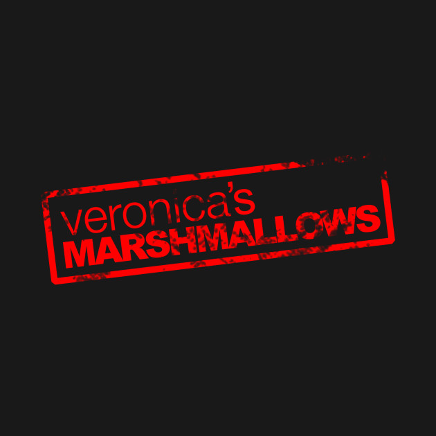 Veronica Mars Investi-Splat w/ Back Logo by Veronicas Marshmallows Podcast