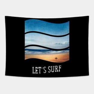 Let's Surf Tapestry