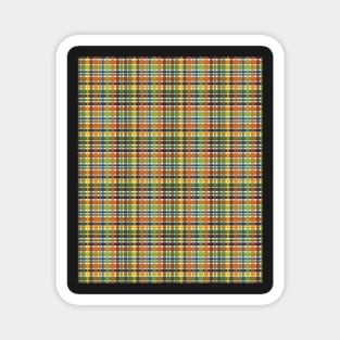 Coneflower Plaid 2 Magnet