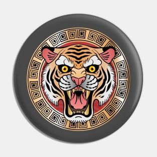 Aztec Tiger Pin