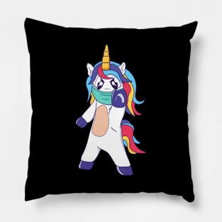 Social Distancing Unicorn Pillow