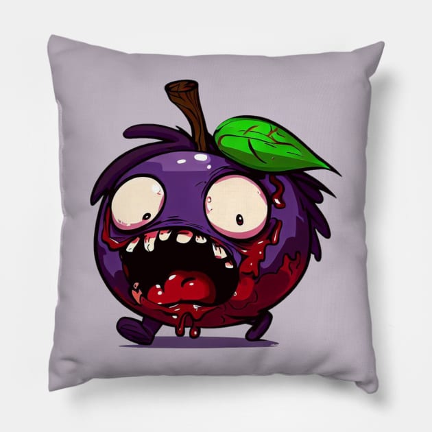 Zombie Plums - Alfie Pillow by CAutumnTrapp