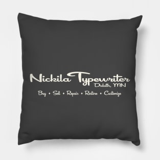 Nickila Typewriter Pillow