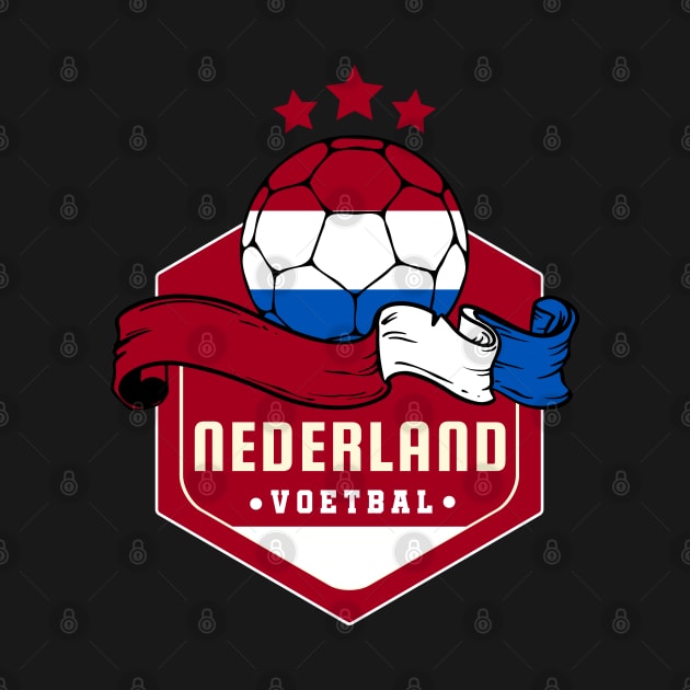 Netherlands Football Logo by footballomatic