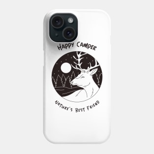 Happy Camper: Nature's Best Friend Phone Case