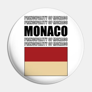 Flag of Monaco Pin