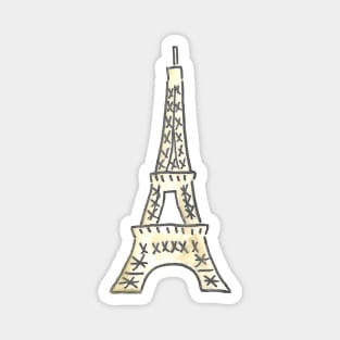 Paris Icons: Eiffel Tower Magnet