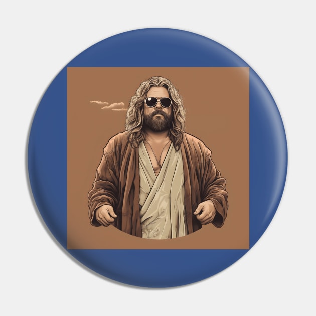Fat Thor Dude Pin by Grassroots Green