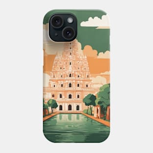 Madurai India Vintage Tourism Travel Phone Case