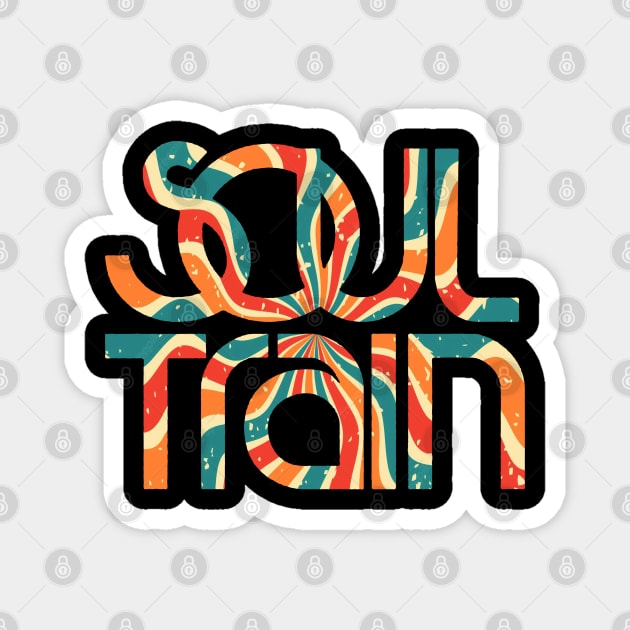 Soul Train Retro Magnet by V2Art