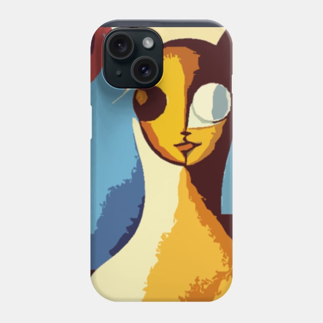 personnage imaginaire coloré Phone Case by Zinoo