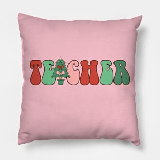 Teacher Christmas, Cute Christmas Teacher Pillow