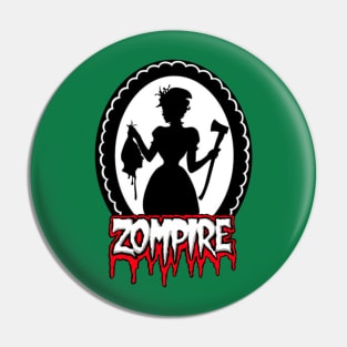 Lizzie Borden Cameo Pin