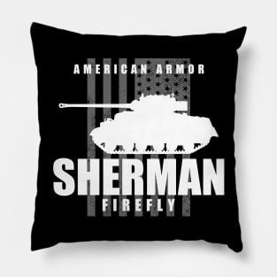 WW2 Sherman Firefly Pillow