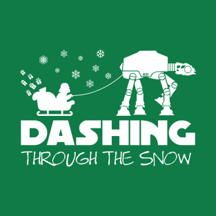Dashing Through the Snow (PEW PEW!) T-Shirt