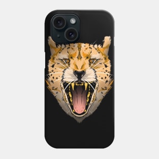 illustrated CHEETAH PRIDE series (NO TRIM) Phone Case