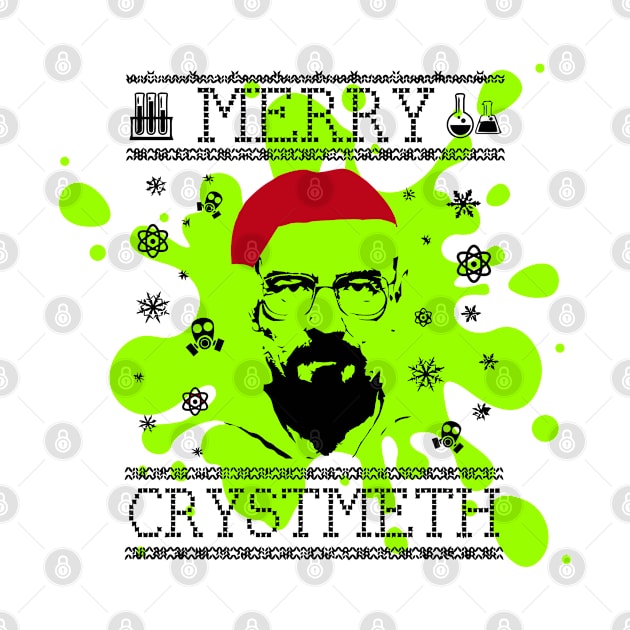 Breaking Bad Heisenberg Merry Chrystmeth Christmas by joeysartworld