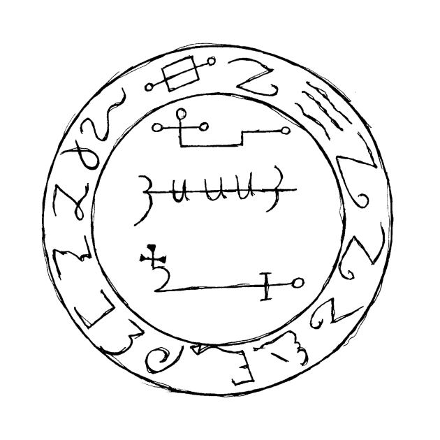 Astaroth Circle from Grimorium Verum by MacSquiddles
