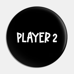 Funny Video Games Player 2 Pin