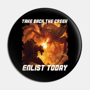 Take back the creek helldivers 2 Pin