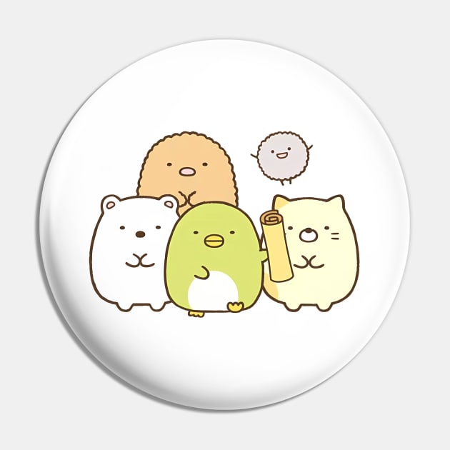 Sumikko Gurashi Pin by yevomoine