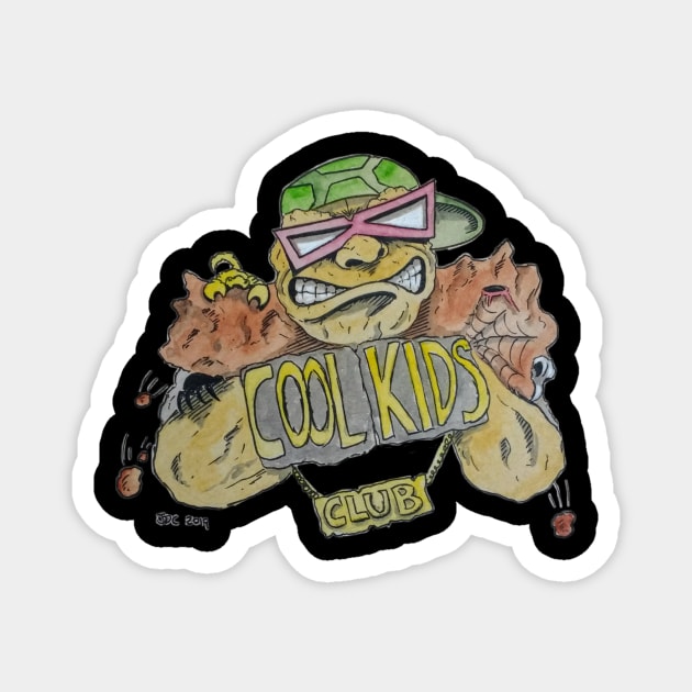 Cool Kid Traag Magnet by ArtofJesseCobb