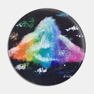 Rainbow Cloud Pin