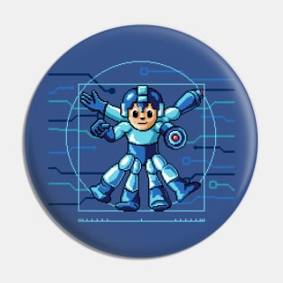 MegaVitruvianMan Pin