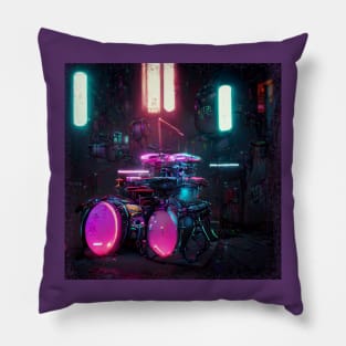 CyberPunk Drum kit Pillow