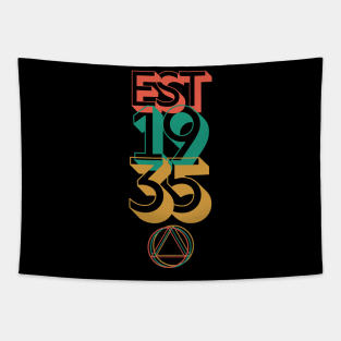 Established 1935 Alcoholic Addict Recovery Tapestry