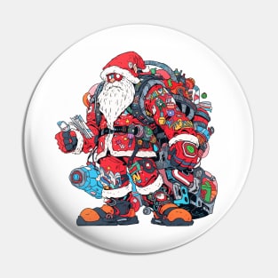 Santa Claus & Cyberpunk 3 Pin