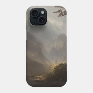 landscape pictures for wall elegant Phone Case