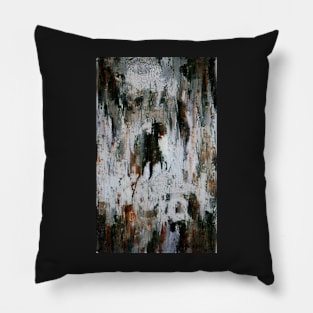 Dark Abstract Art Painting Pillow