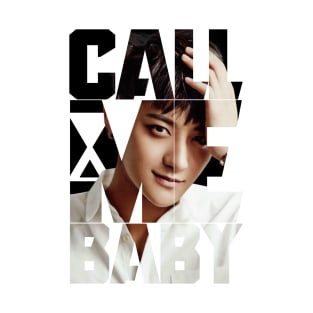 EXO Tao Call Me Baby Typography T-Shirt