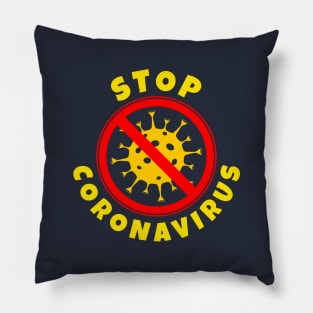 STOP Coronavirus Pillow