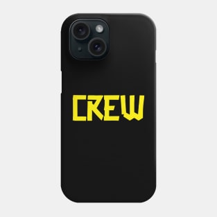 2 sides print- can't fix attitudes- CREW Small Gaffer Yellow Phone Case