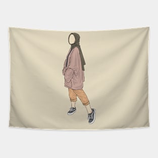 Casual Warm Moon Collection Tapestry