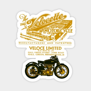 Velocette Motorcycle Company Caferacers Magnet