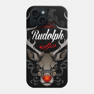 Christmas Rudolph badass Phone Case